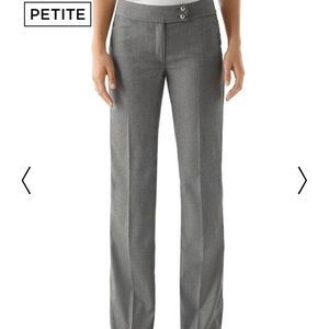 NWT White House Black Market Bootcut Suit Pant